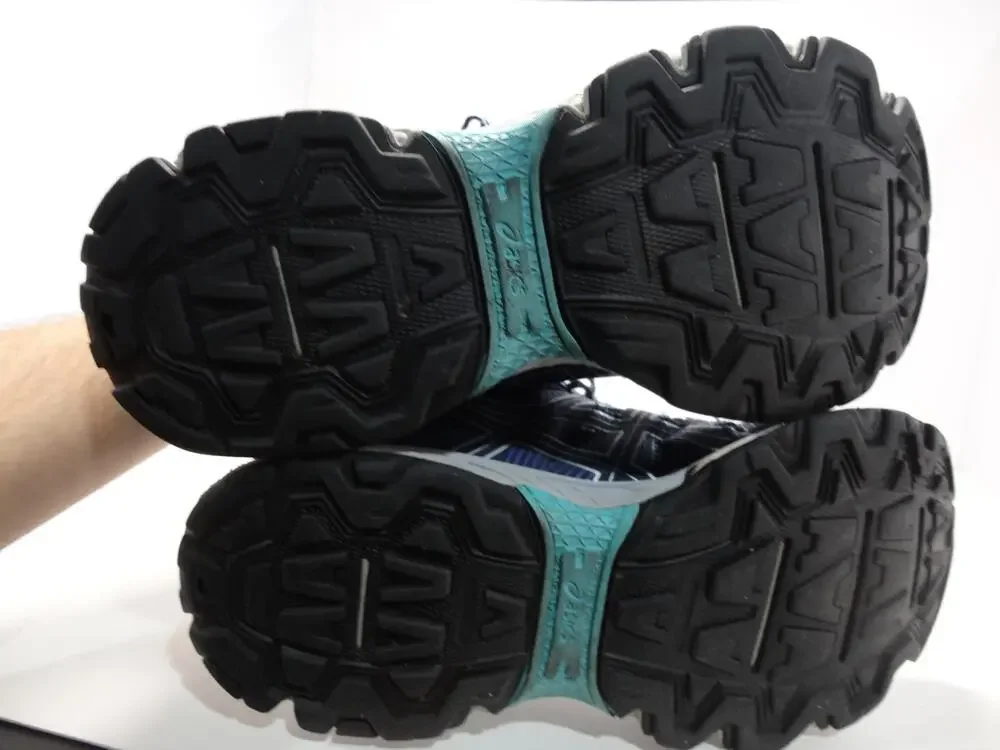 ASICS GEL-Venture 7 Shoes Womens Size 8 Blue Trail Running Sneakers Athletic